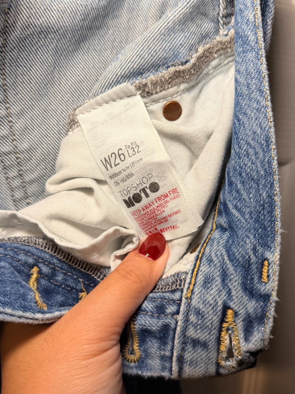 TOPSHOP DENIM - Picture 2 of 3